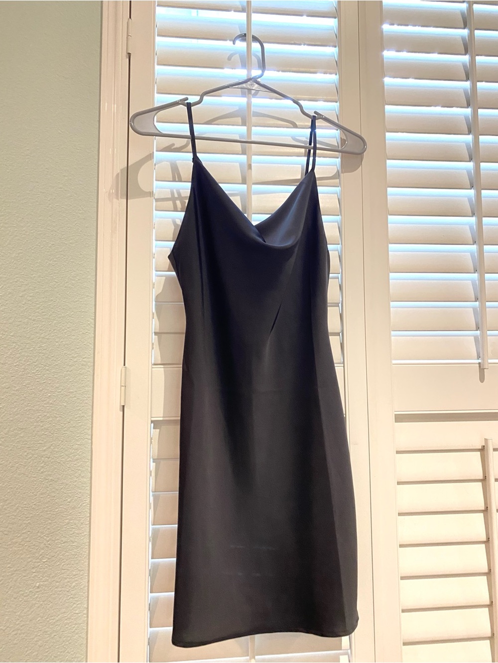 Black Cowl Neck Dress
